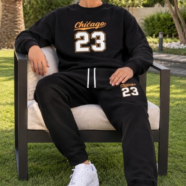 Sweat Shirt à col rond Chicago 23 et pantalon